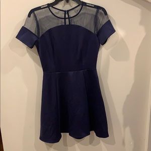 Teeze Me Navy Blue Dress